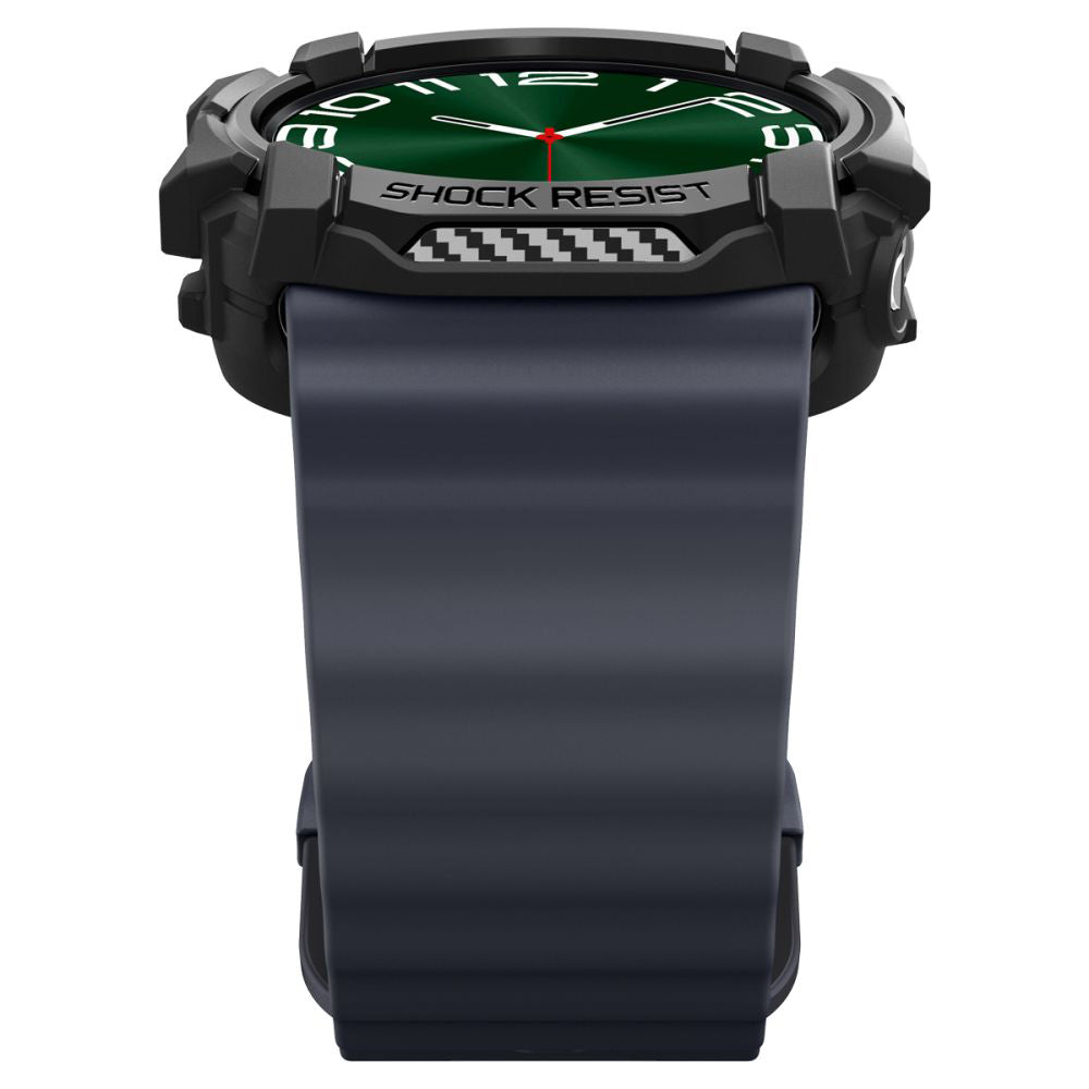 Futrola Spigen Rugged Armor za Samsung Galaxy Watch Ultra, Crna