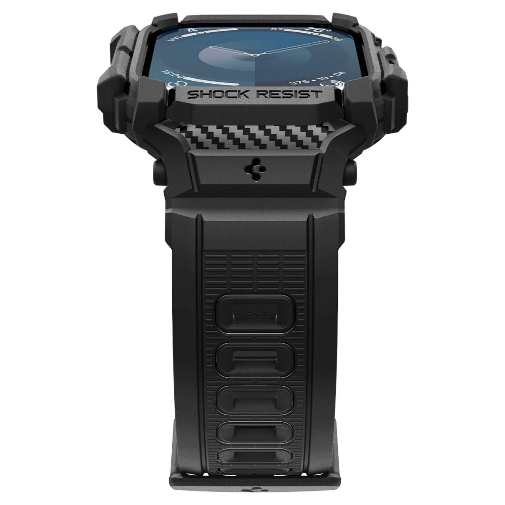 Futrola Spigen Rugged Armor Pro za Apple Watch Series 10 42mm, Mat Crna ACS08591