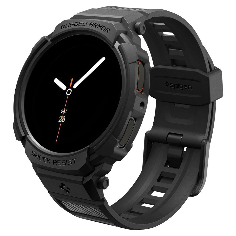 Futrola Spigen Rugged Armor Pro za Samsung Galaxy Watch8 40mm, Mat Crna ACS10005