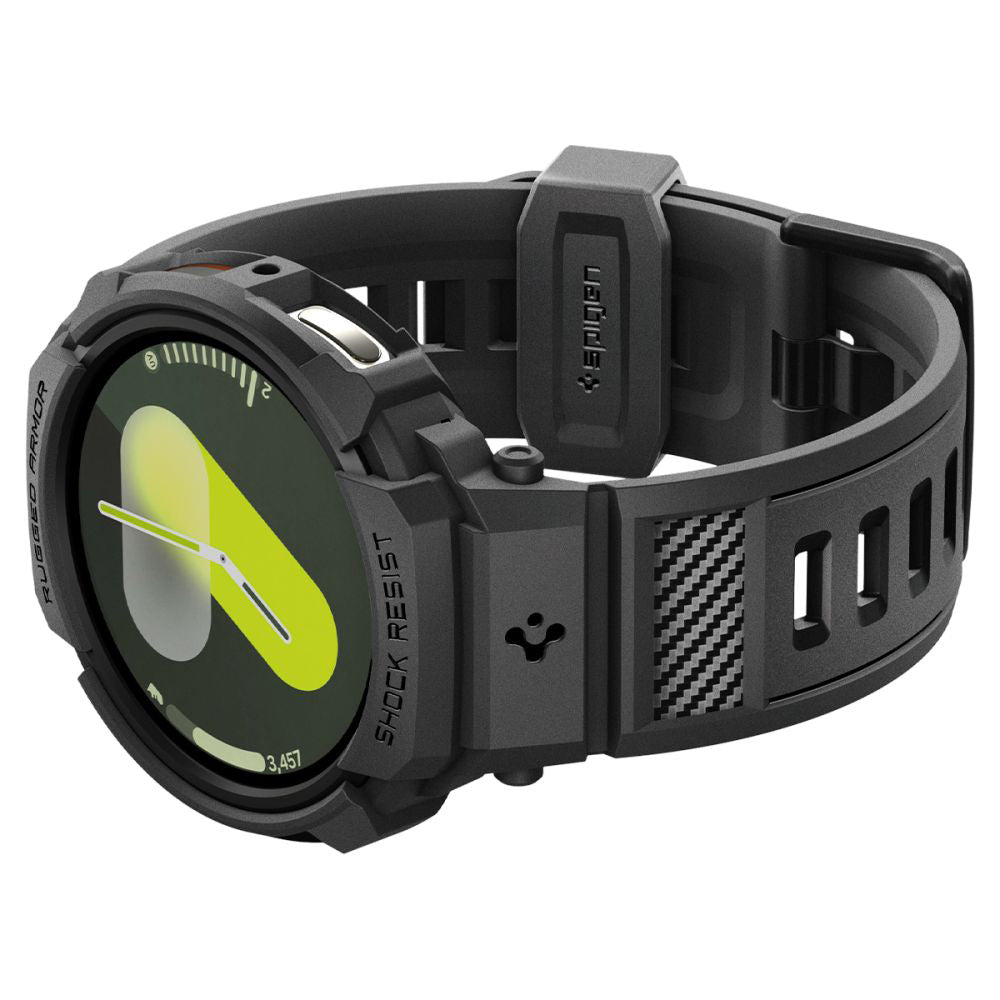 Futrola Spigen Rugged Armor Pro za Samsung Galaxy Watch8 40mm, Mat Crna ACS10005