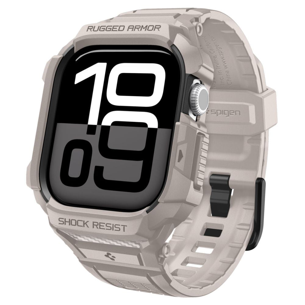 Futrola Spigen Rugged Armor Pro V2 za Apple Watch Series 10 / 11 42mm, Bež