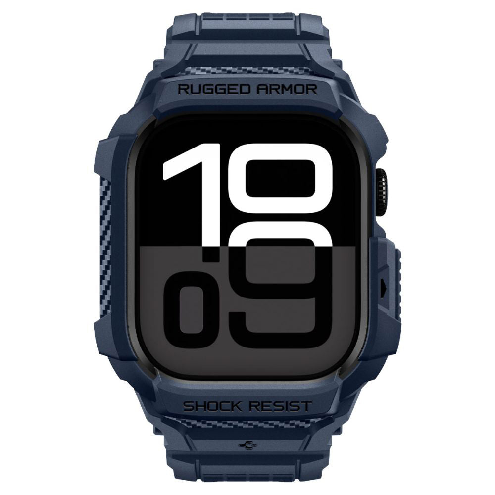 Futrola Spigen Rugged Armor Pro V2 za Apple Watch Series 10 / 11 42mm, Mornarsko plava ACS10495