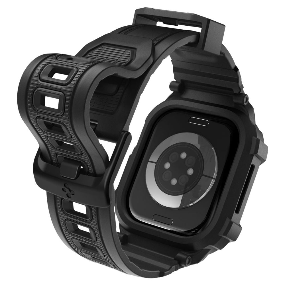 Futrola Spigen Rugged Armor Pro V2 za Apple Watch Series 10 / 11 42mm, Mat Crna ACS10494