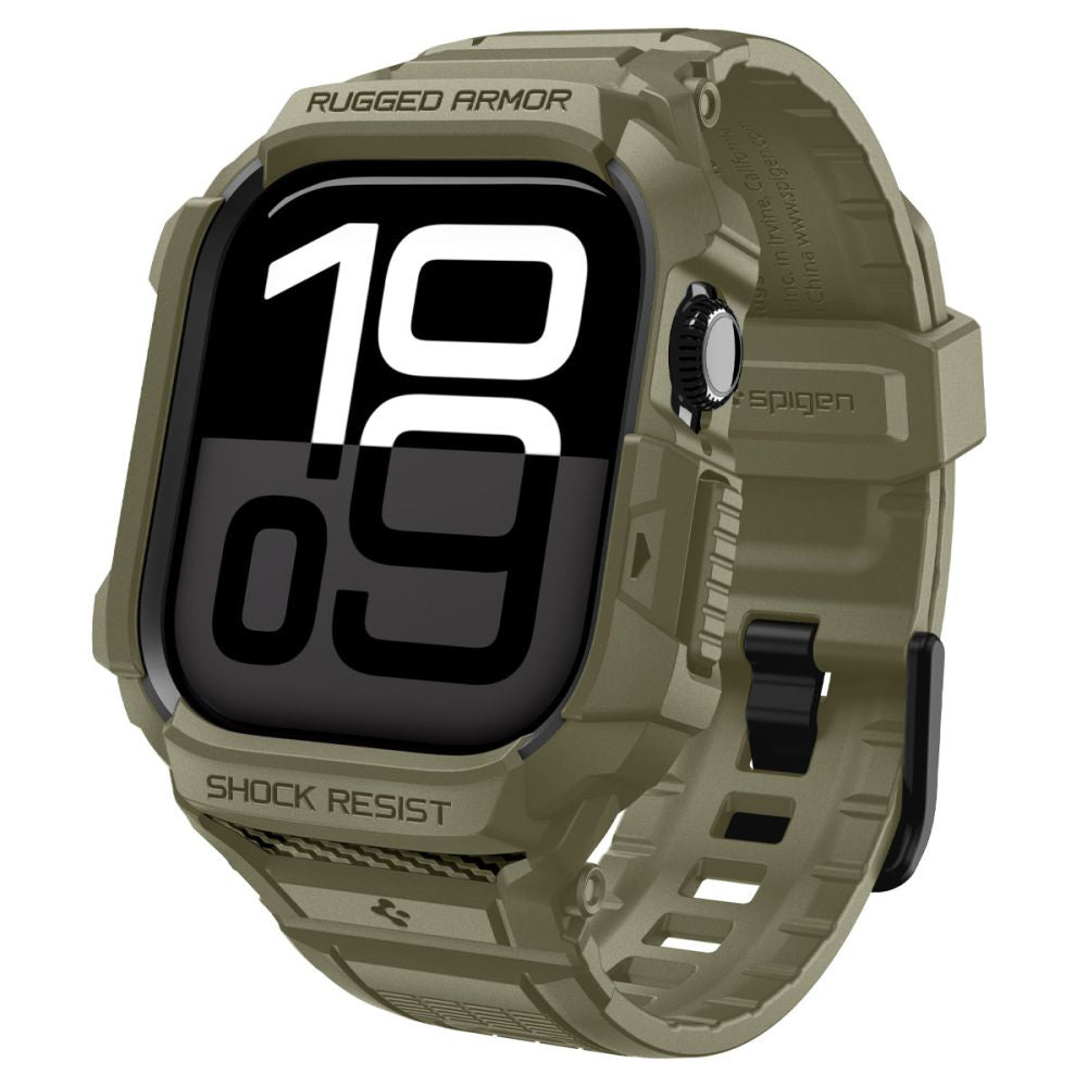 Spigen Rugged Armor Pro V2 kućište za Apple Watch Series 10 / 11 46mm, Kaki ACS10507