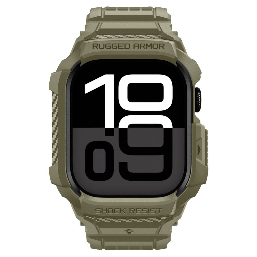 Spigen Rugged Armor Pro V2 kućište za Apple Watch Series 10 / 11 46mm, Kaki ACS10507
