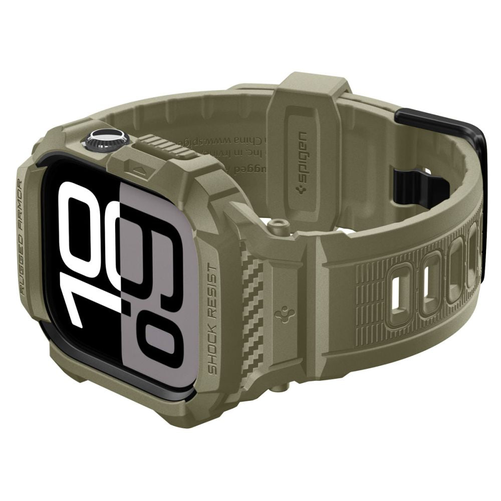 Spigen Rugged Armor Pro V2 kućište za Apple Watch Series 10 / 11 46mm, Kaki ACS10507
