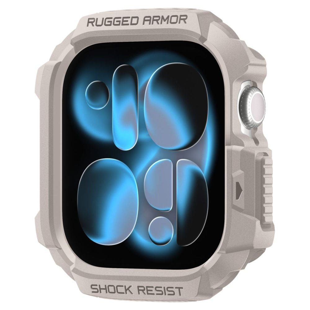 Futrola Spigen Rugged Armor V2 za Apple Watch Series 10 / 11 42mm, Bež
