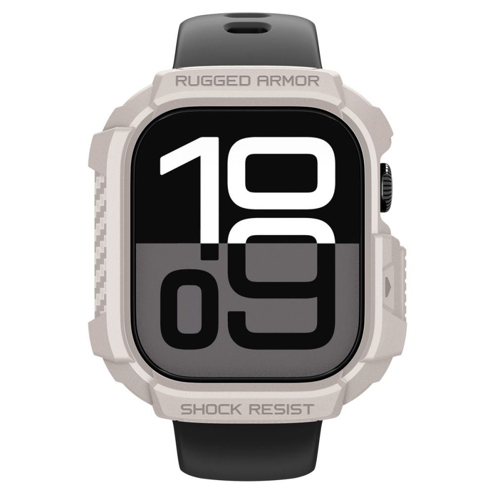 Futrola Spigen Rugged Armor V2 za Apple Watch Series 10 / 11 42mm, Bež