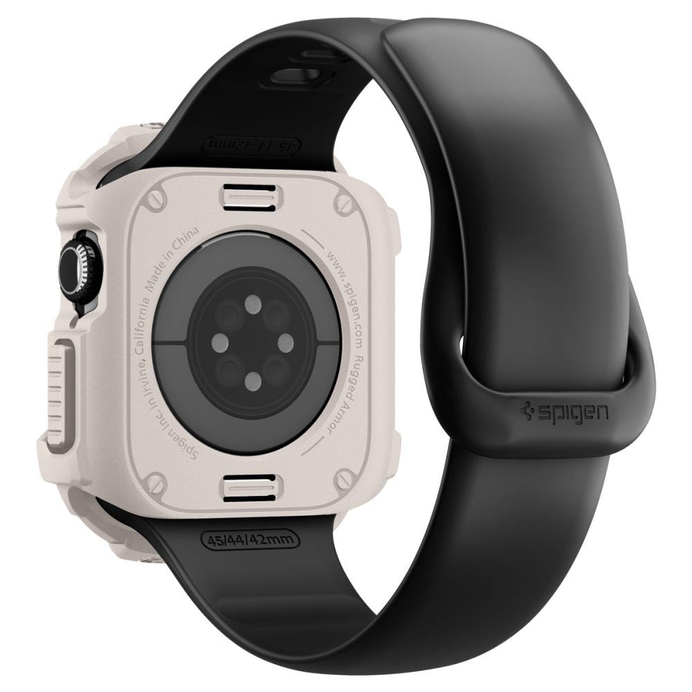 Futrola Spigen Rugged Armor V2 za Apple Watch Series 10 / 11 42mm, Bež