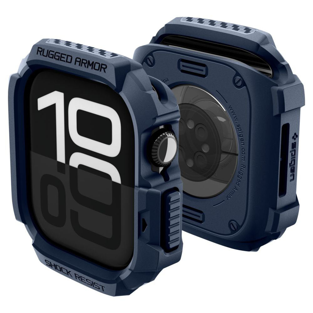 Spigen Rugged Armor V2 futrola za Apple Watch Series 10 / 11 42mm, Mornarsko plava ACS10492