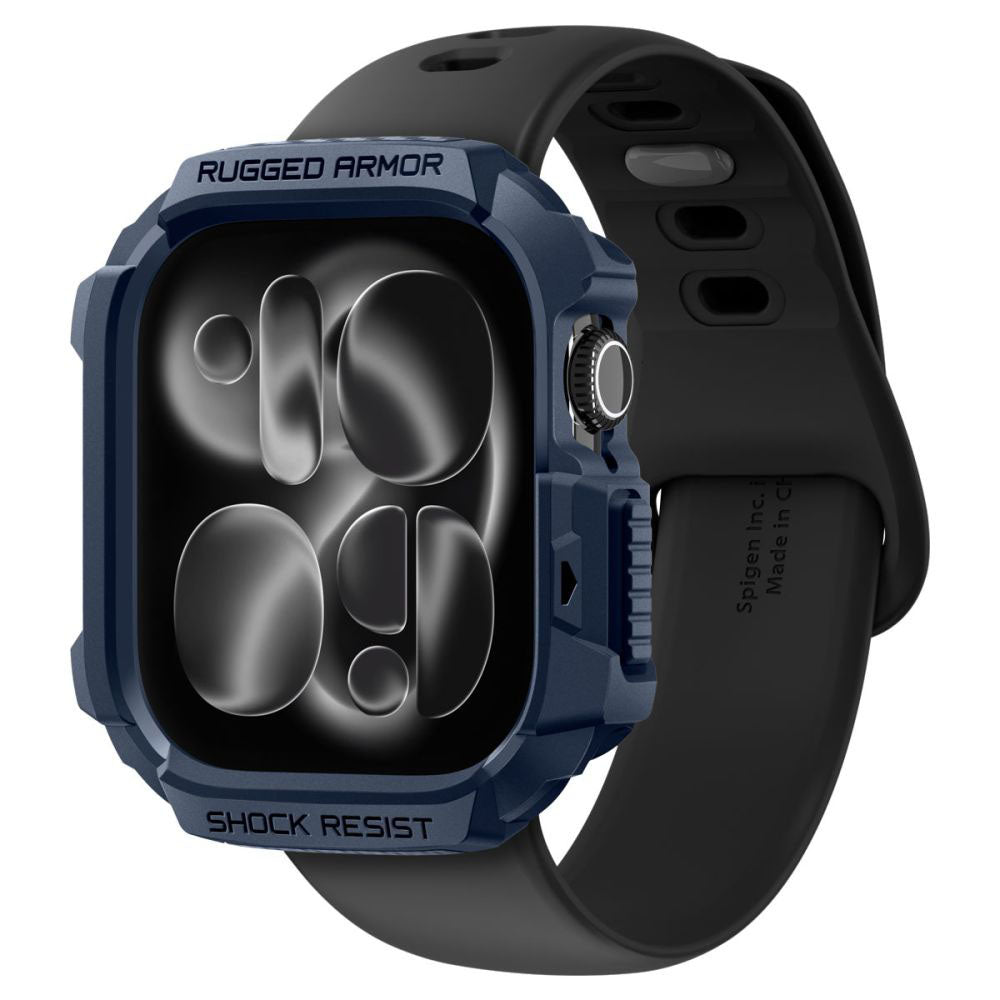 Spigen Rugged Armor V2 futrola za Apple Watch Series 10 / 11 42mm, Mornarsko plava ACS10492