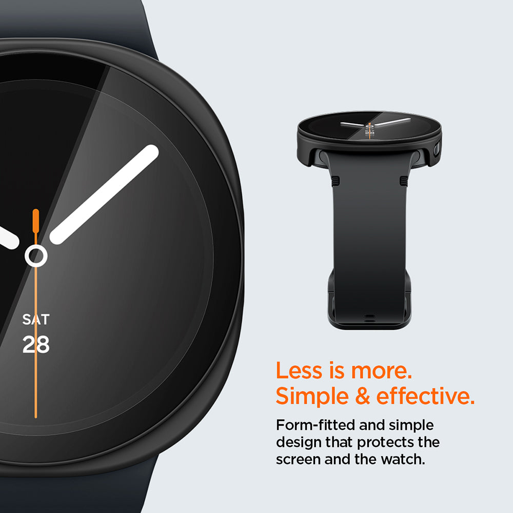 Spigen Thin Fit 360 kućište za Samsung Galaxy Watch9 / Watch8 44mm, Crna ACS11601