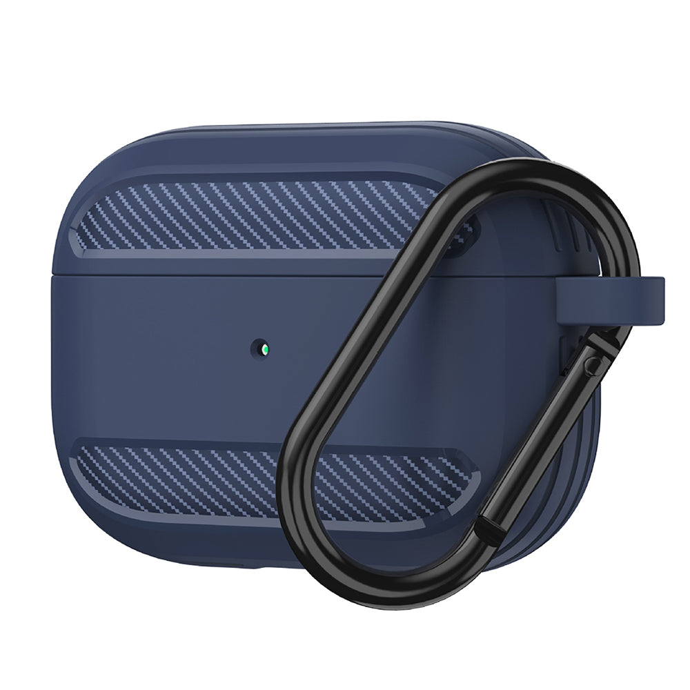 Techsuit Carbon futrola za Apple AirPods 3, Tamnoplava