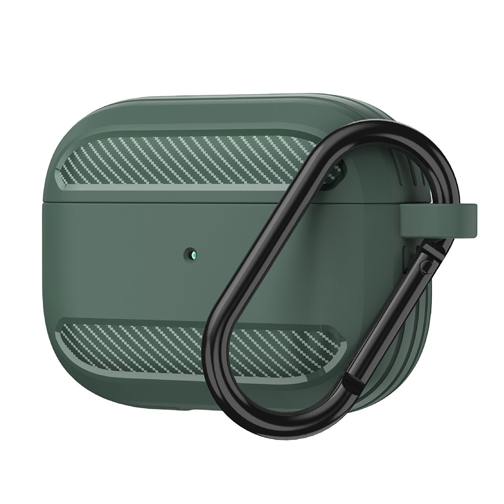 Techsuit Carbon futrola za Apple AirPods 3, Zelena