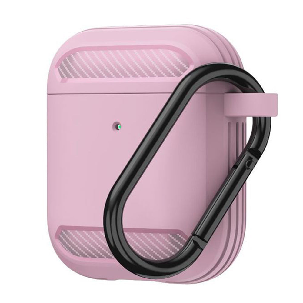 Techsuit Carbon futrola za Apple AirPods Gen 2 / Gen 1, Roza