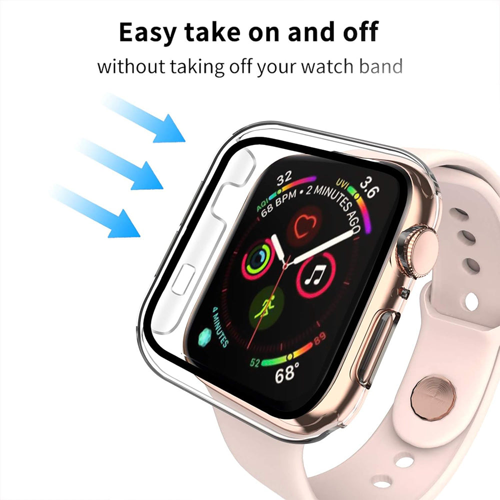 Techsuit Defense360 Pro kućište za Apple Watch 38mm Series, Prozirno