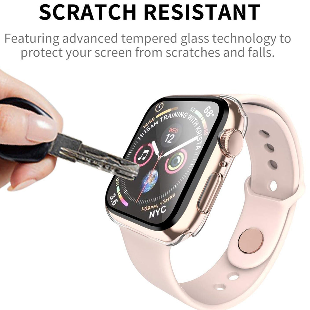 Techsuit Defense360 Pro kućište za Apple Watch 38mm Series, Prozirno