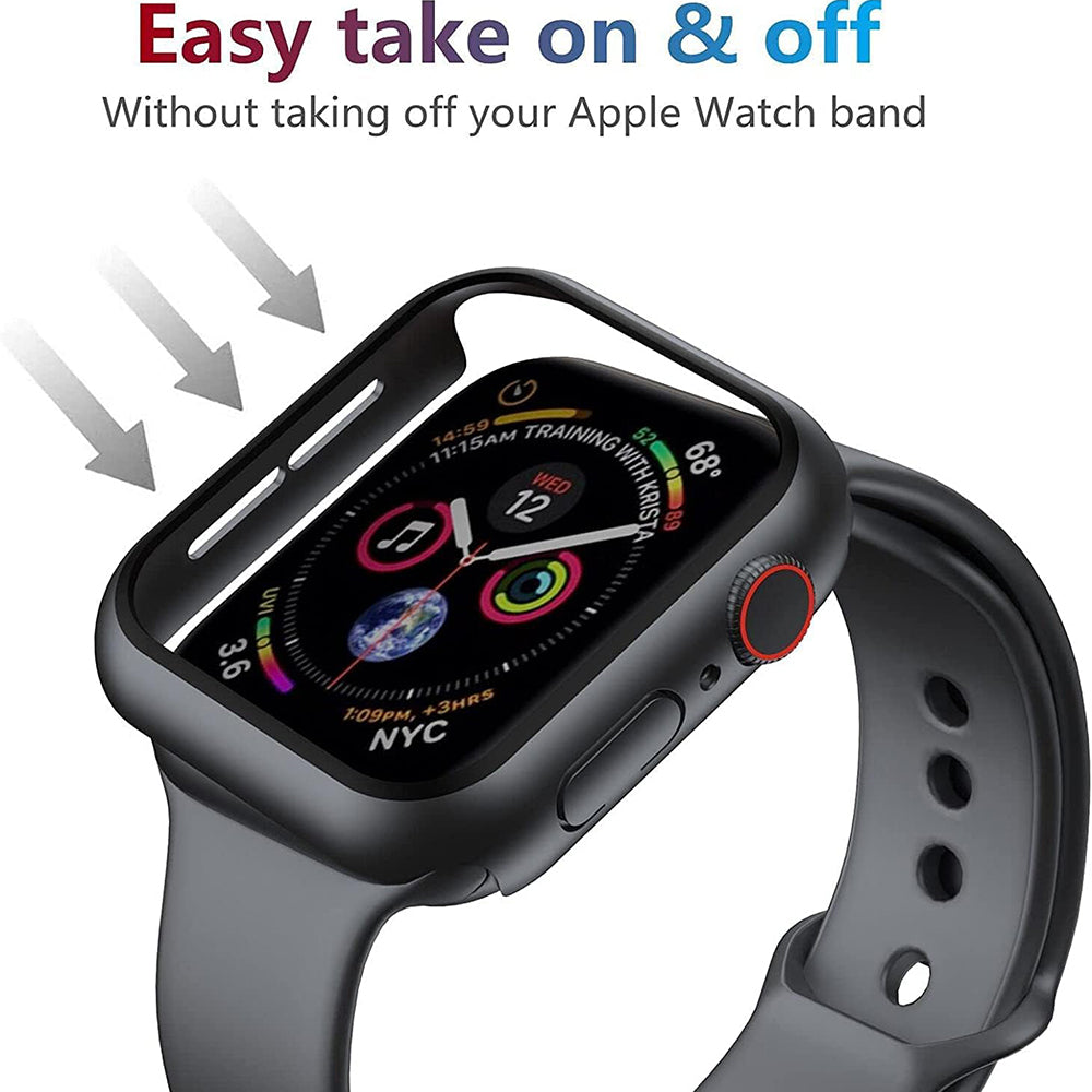 Techsuit Defense360 Pro kućište za Apple Watch 40mm Series, Crna