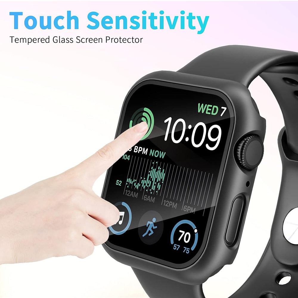 Techsuit Defense360 Pro kućište za Apple Watch 40mm Series, Crna
