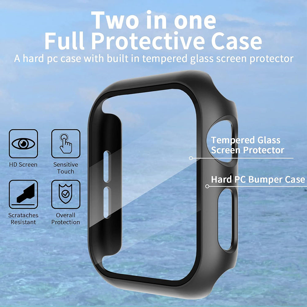 Techsuit Defense360 Pro kućište za Apple Watch 40mm Series, Crna