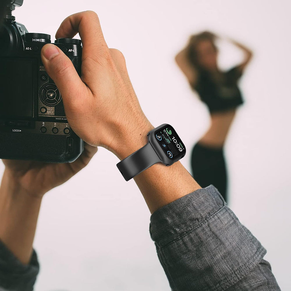 Techsuit Defense360 Pro kućište za Apple Watch 40mm Series, Crna