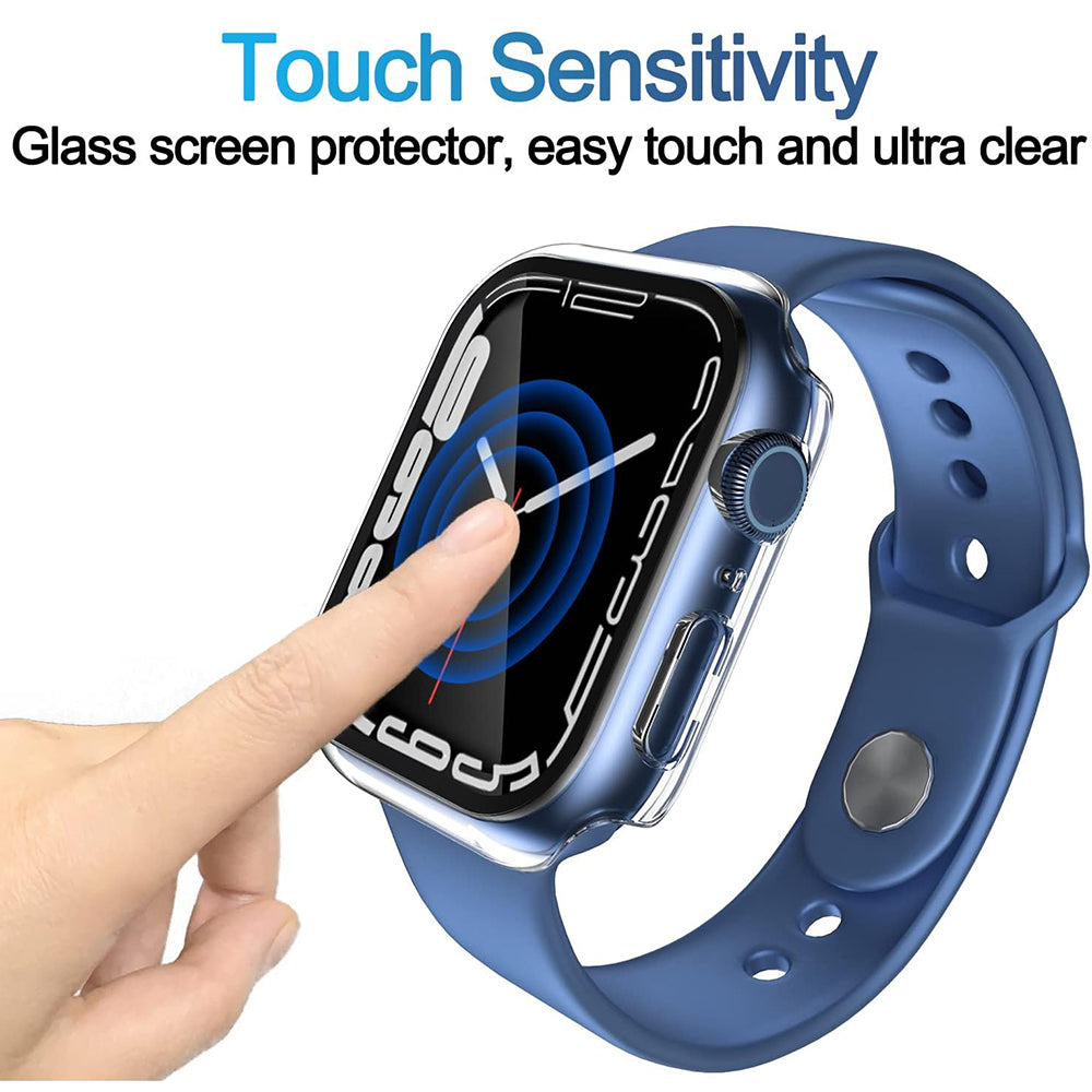 Techsuit Defense360 Pro kućište za Apple Watch 7 41mm Series, Prozirno