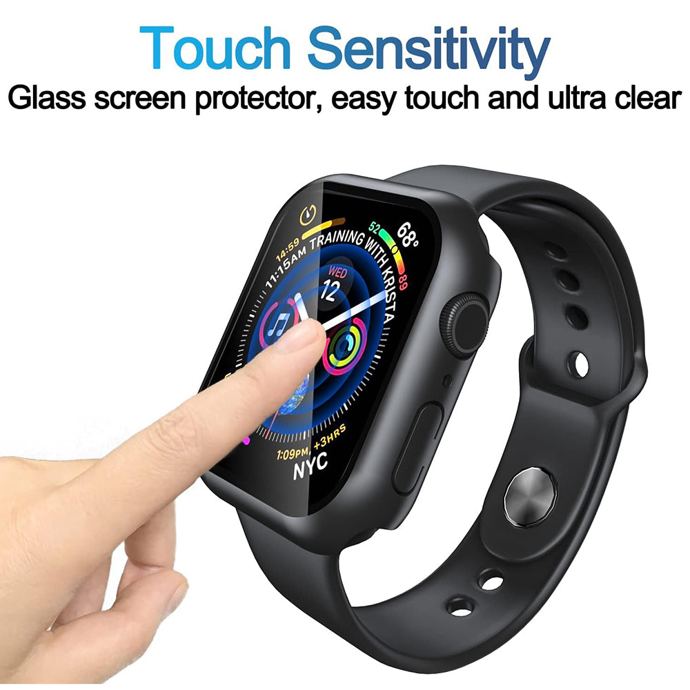 Techsuit Defense360 Pro kućište za Apple Watch 7 45mm Series, Crna