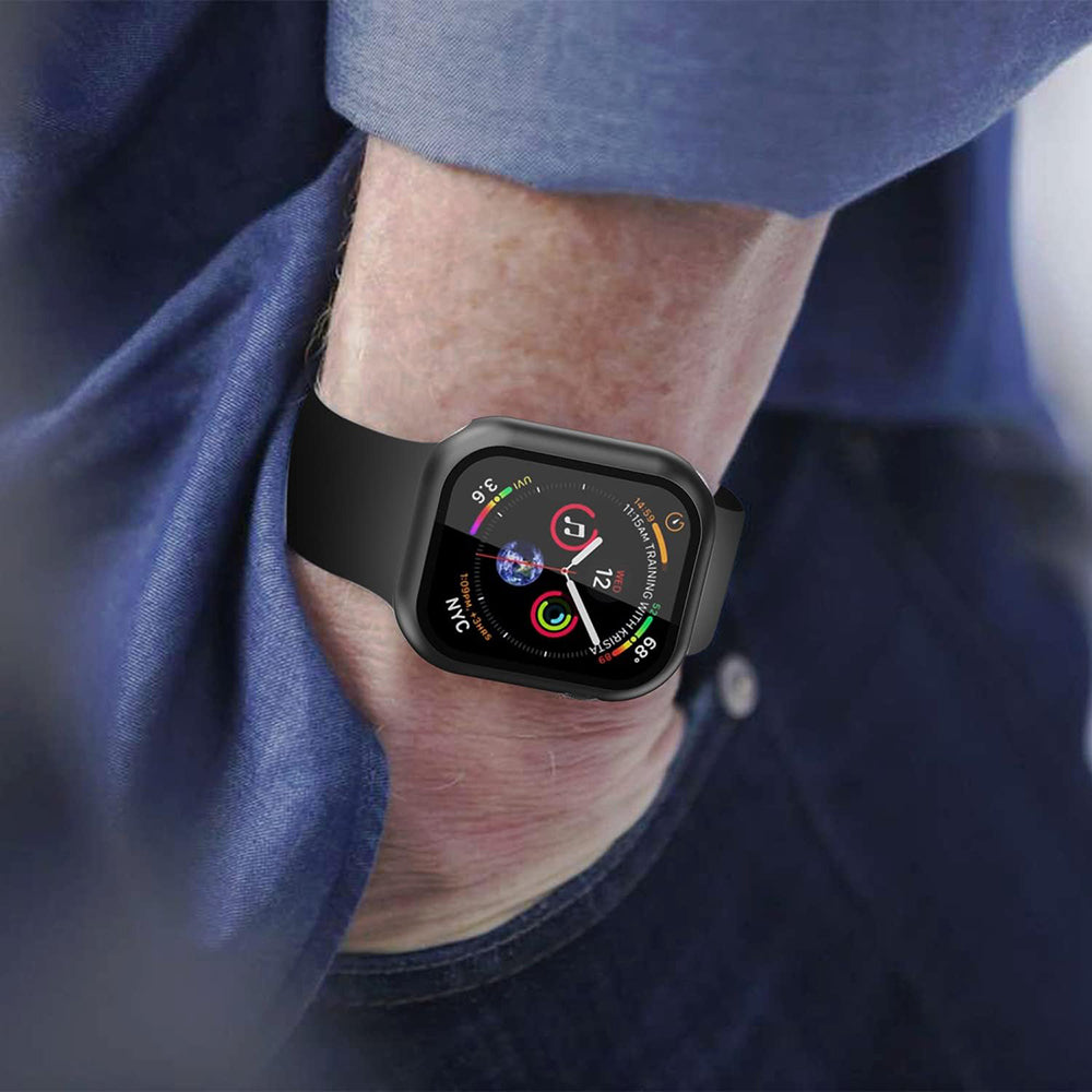 Techsuit Defense360 Pro kućište za Apple Watch 7 45mm Series, Crna