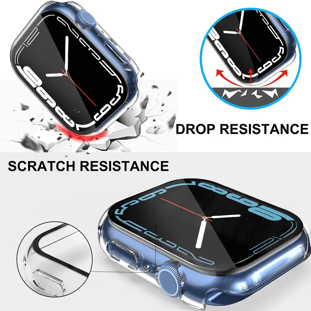 Techsuit Defense360 Pro kućište za Apple Watch 7 45mm Series, Prozirno