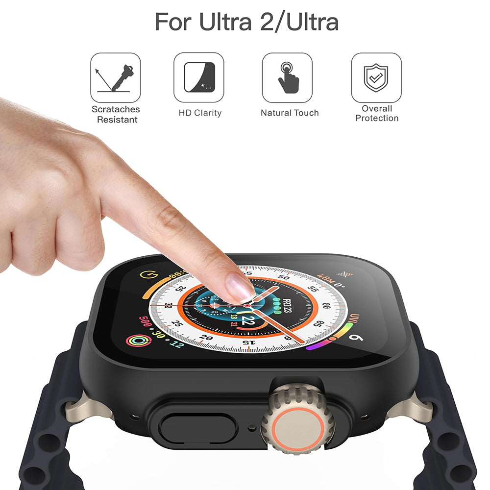 Techsuit Defense360 Pro futrola za Apple Watch Ultra Series, Crna