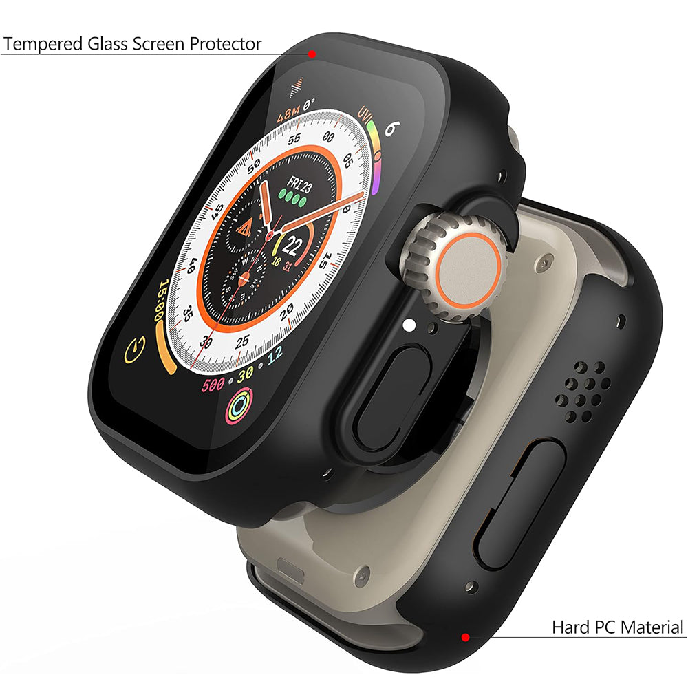 Techsuit Defense360 Pro futrola za Apple Watch Ultra Series, Crna