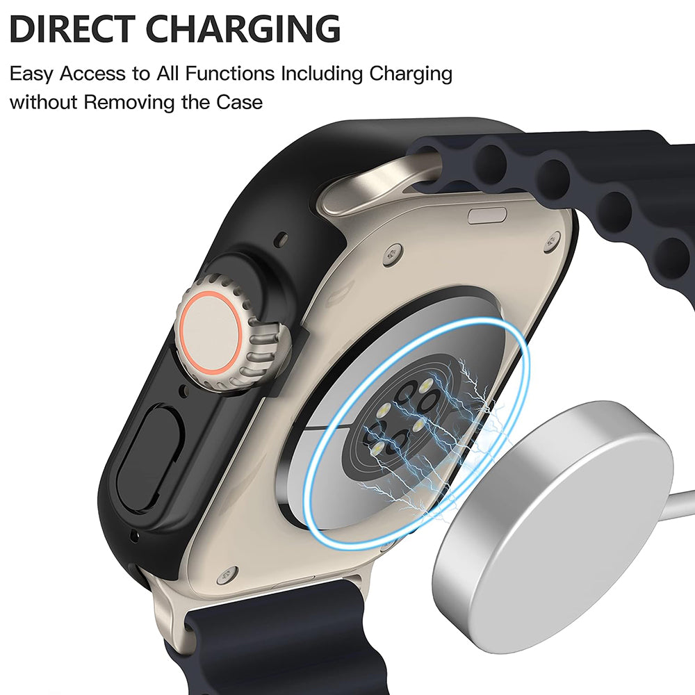 Techsuit Defense360 Pro futrola za Apple Watch Ultra Series, Crna