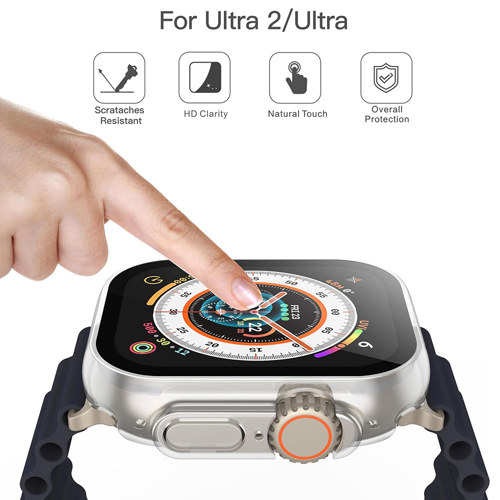 Techsuit Defense360 Pro kućište za Apple Watch Ultra Series, Prozirno