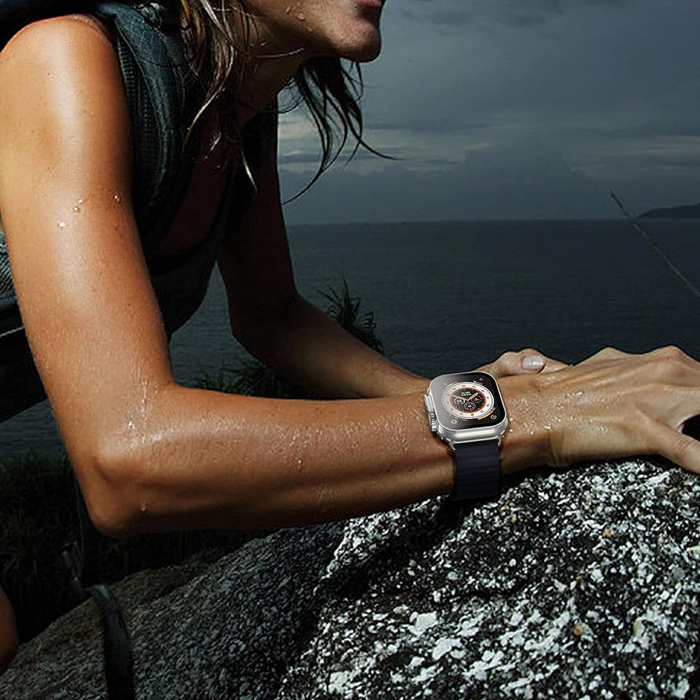 Techsuit Defense360 Pro kućište za Apple Watch Ultra Series, Prozirno