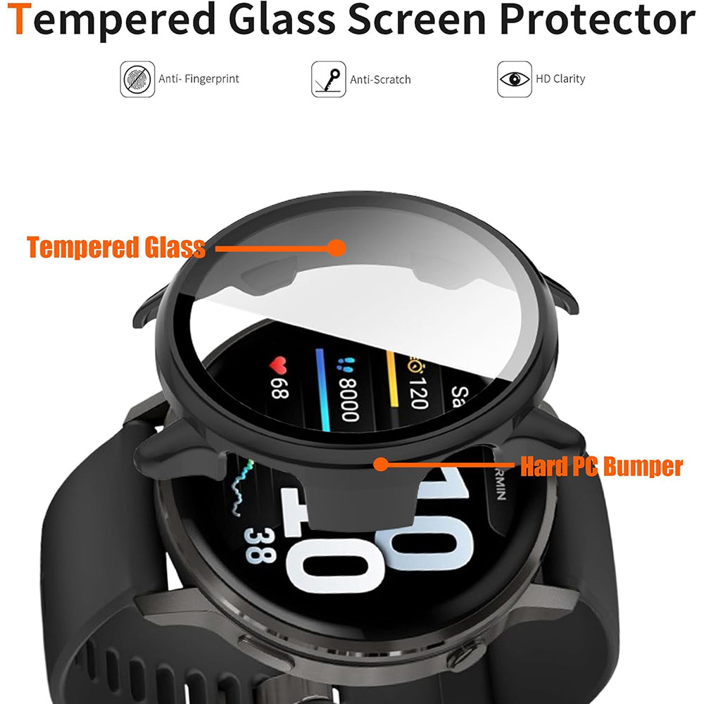 Futrola Techsuit Defense360 Pro za Garmin Venu 4 41mm, Crna