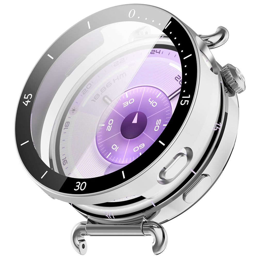 Futrola Techsuit Defense360 Pro Bezel za Huawei Watch GT 6 41mm, Srebrna