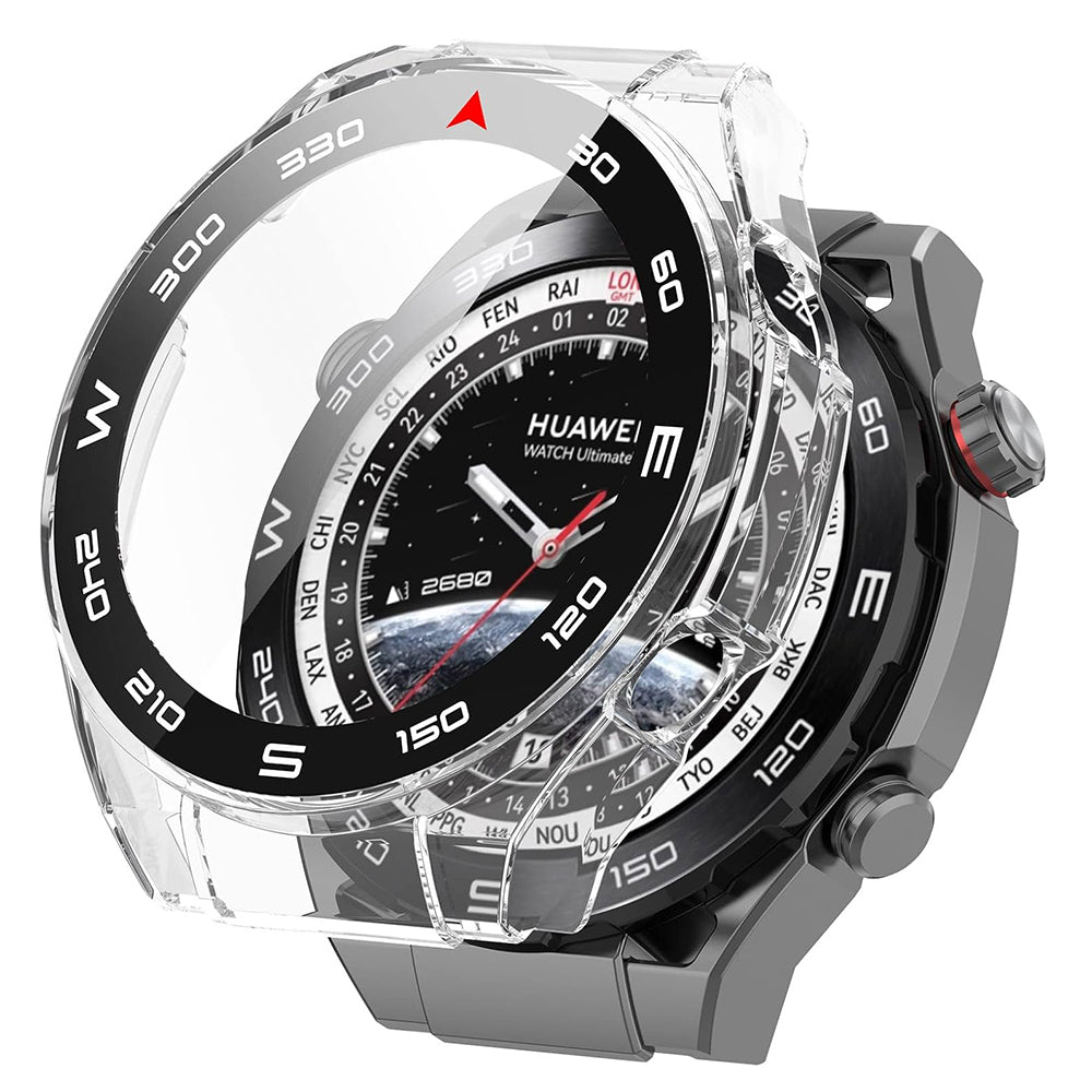 Techsuit Defense360 Pro Bezel kućište za Huawei Watch Ultimate, Prozirno