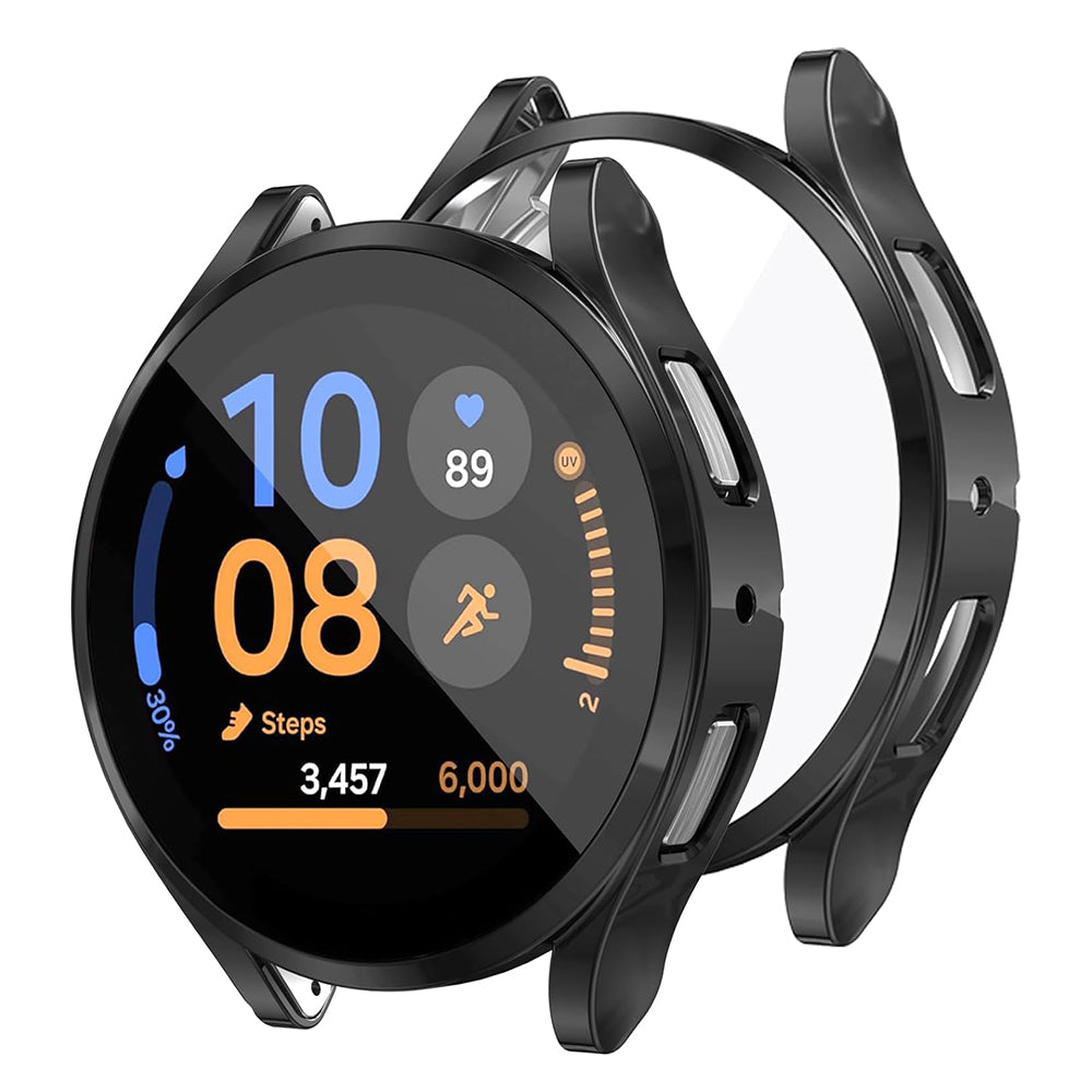 Techsuit Defense360 Pro kućište za Samsung Galaxy Watch FE, Crna