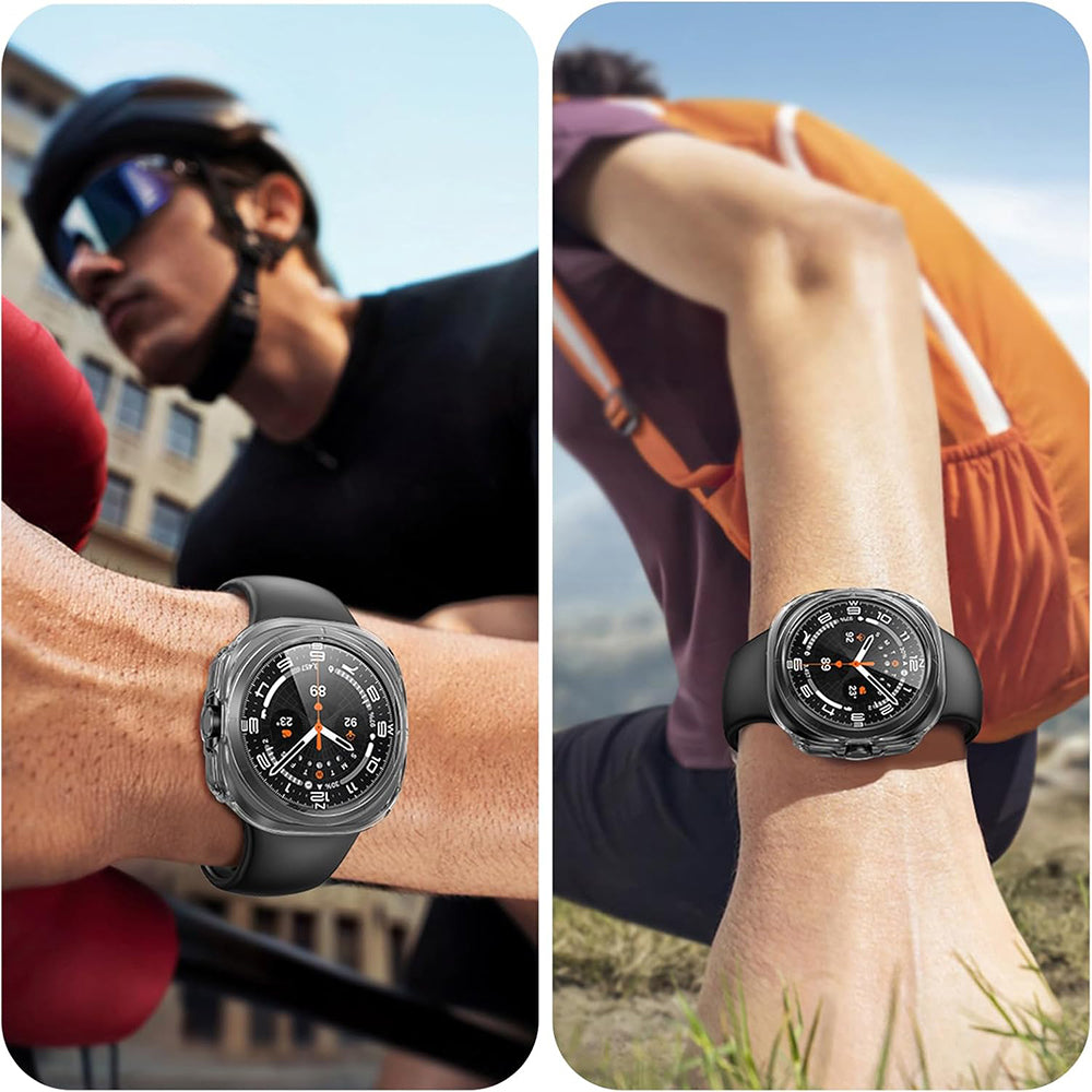 Techsuit Defense360 Pro kućište za Samsung Galaxy Watch Ultra, Prozirno