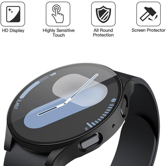 Techsuit Defense360 Pro kućište za Samsung Galaxy Watch7 44mm, Crna