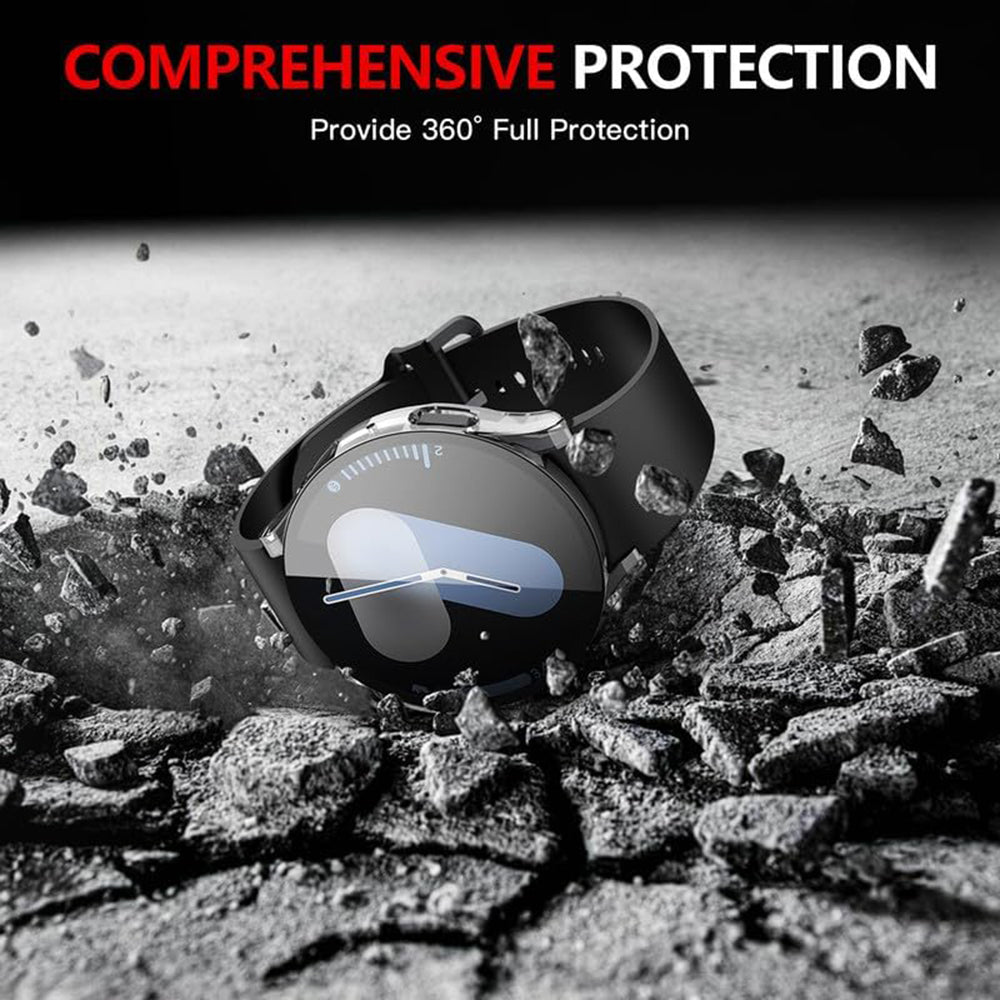 Techsuit Defense360 Pro kućište za Samsung Galaxy Watch7 44mm, Prozirno