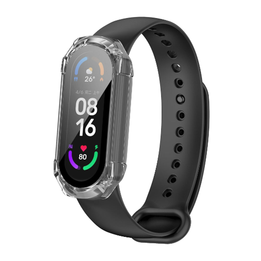 Techsuit Defense360 Pro kućište za Xiaomi Smart Band 6 / Band 5 / Band 4, Prozirno