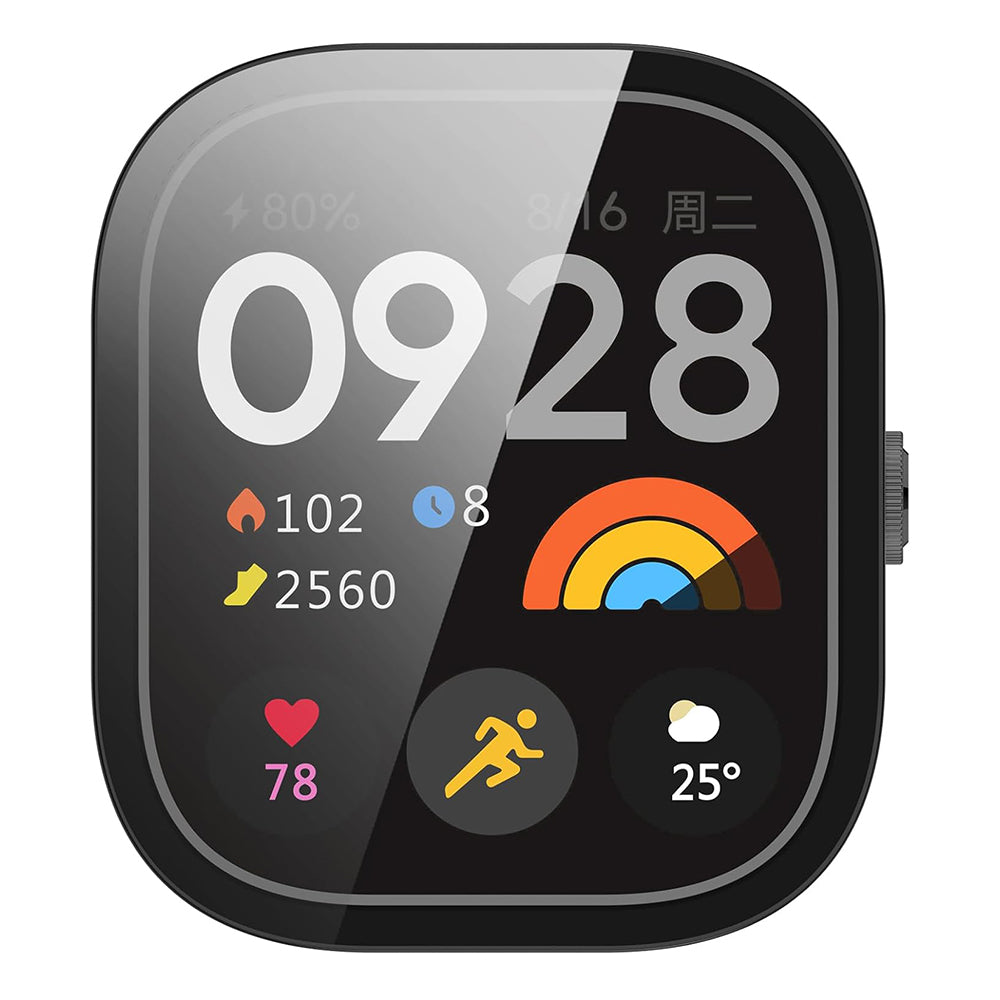 Techsuit Defense360 Pro kućište za Xiaomi Redmi Watch 4, Prozirno