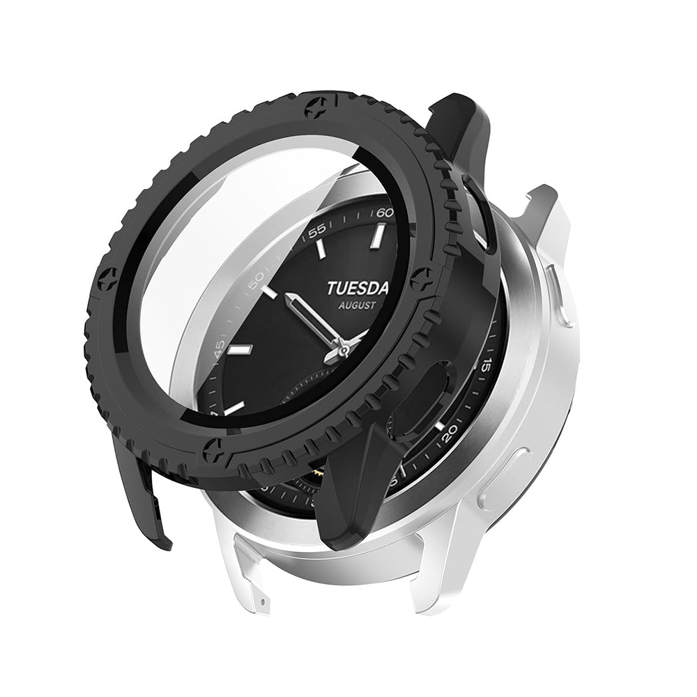 Techsuit Defense360 Pro kućište za Xiaomi Watch S3, Crna