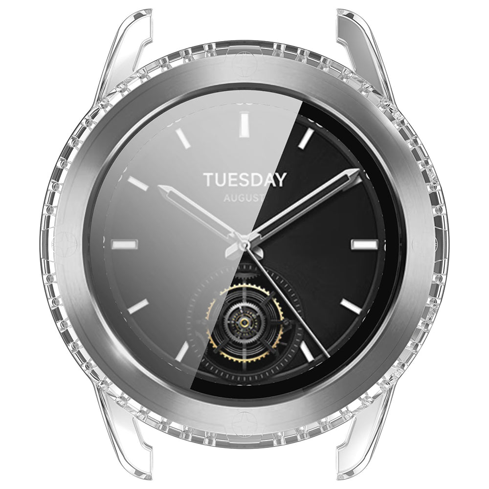 Techsuit Defense360 Pro kućište za Xiaomi Watch S3, Prozirno