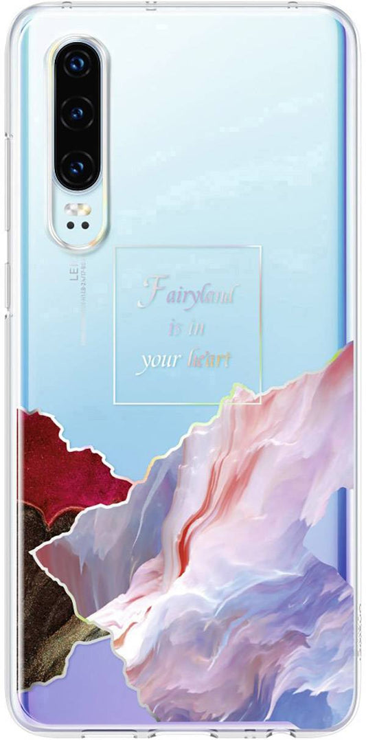 Futrola za Huawei P30, Floating Fairyland, Prozirna 51993045