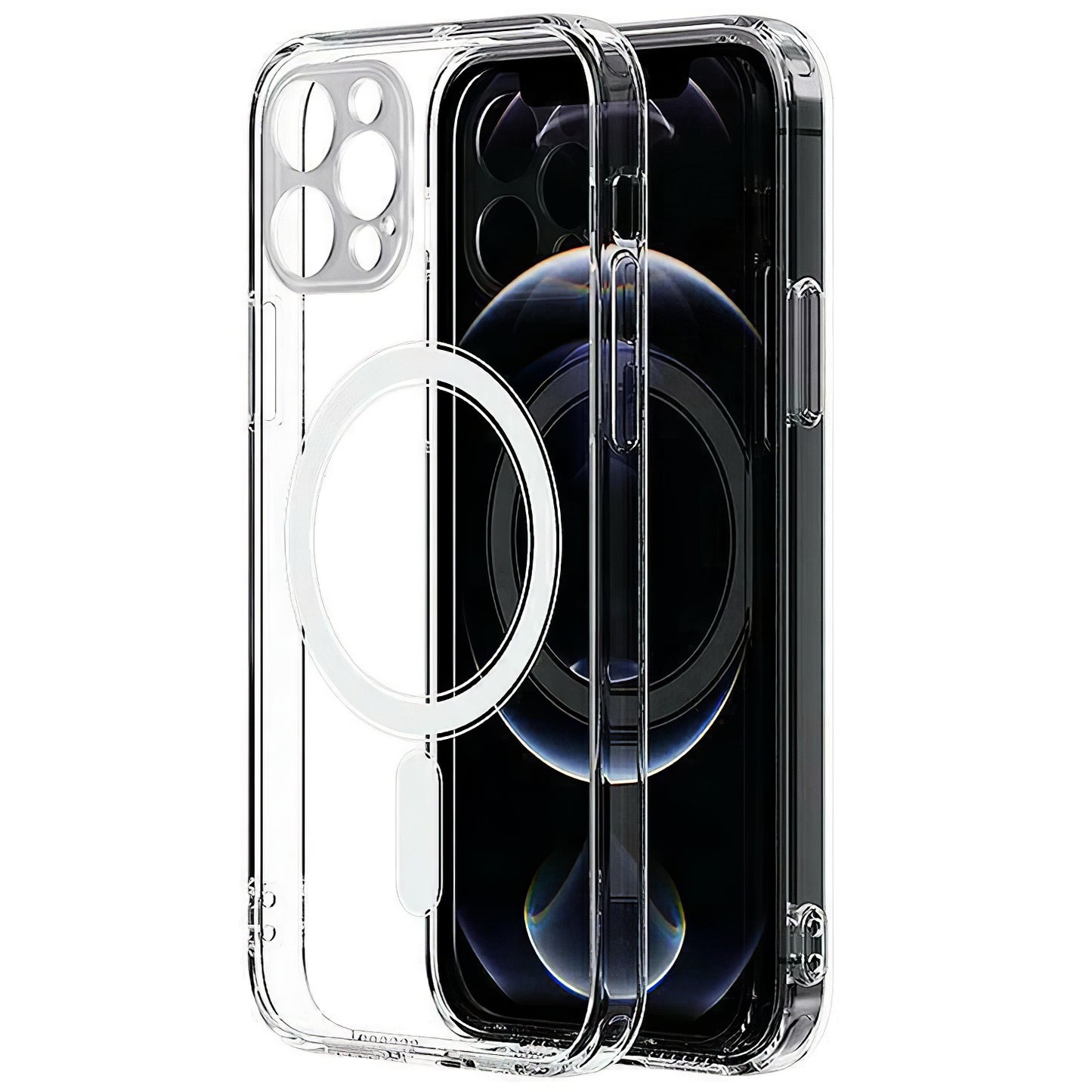 MagSafe futrola za Apple iPhone 13 Pro, OEM, magnetska, protiv udaraca, prozirna