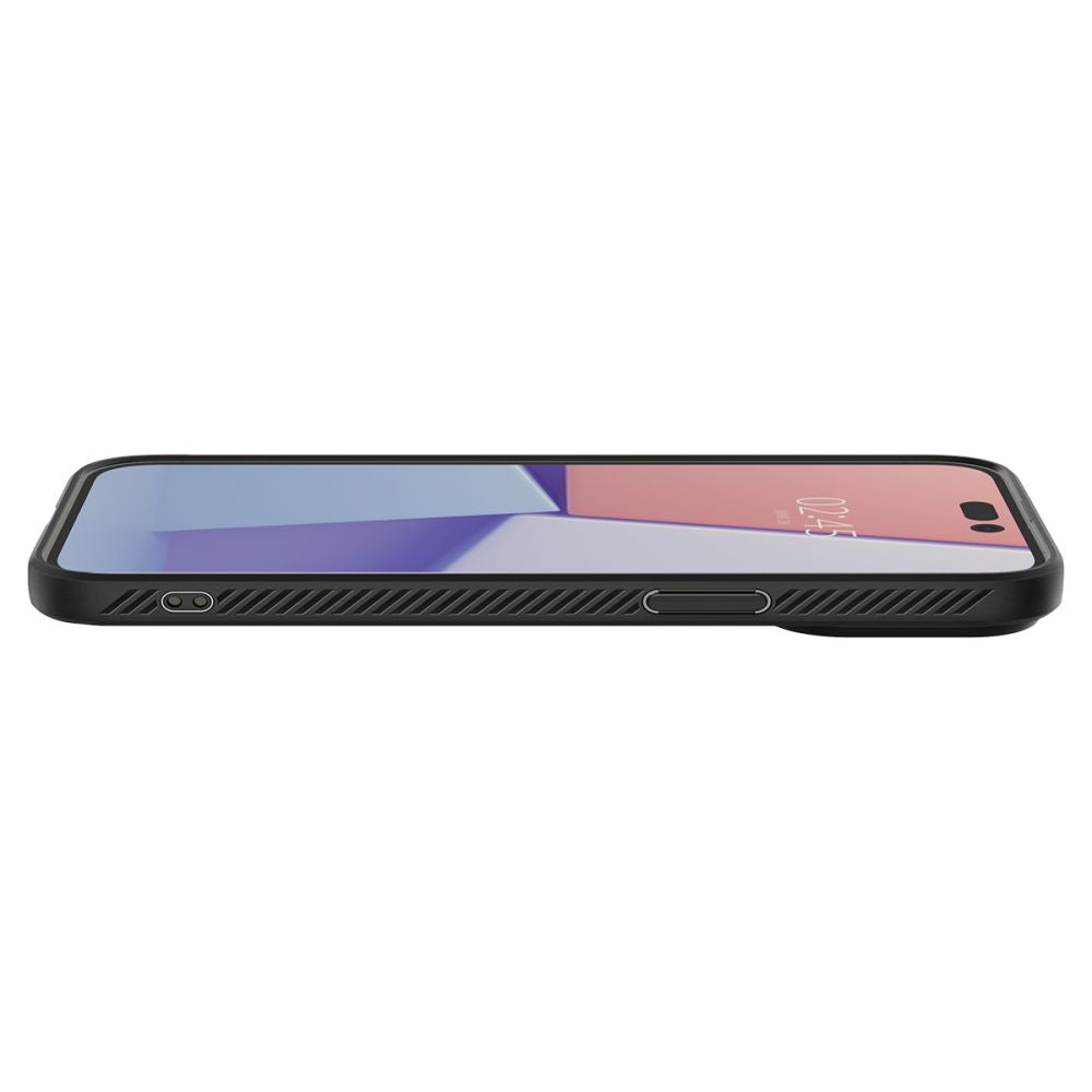 Futrola za Apple iPhone 14 Pro Max, Spigen, Liquid Air Matte, Crna ACS04813