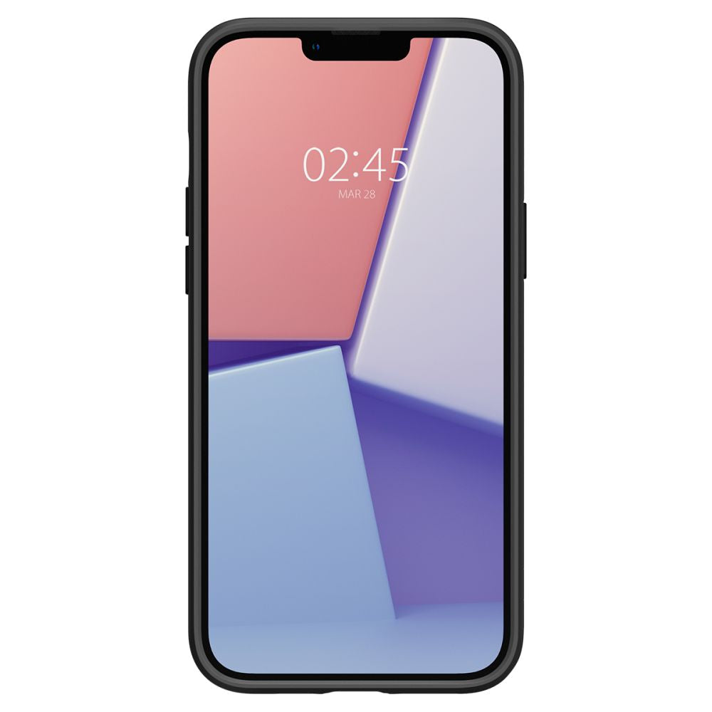 Futrola za Apple iPhone 14, Spigen, Liquid Air, Mat crna