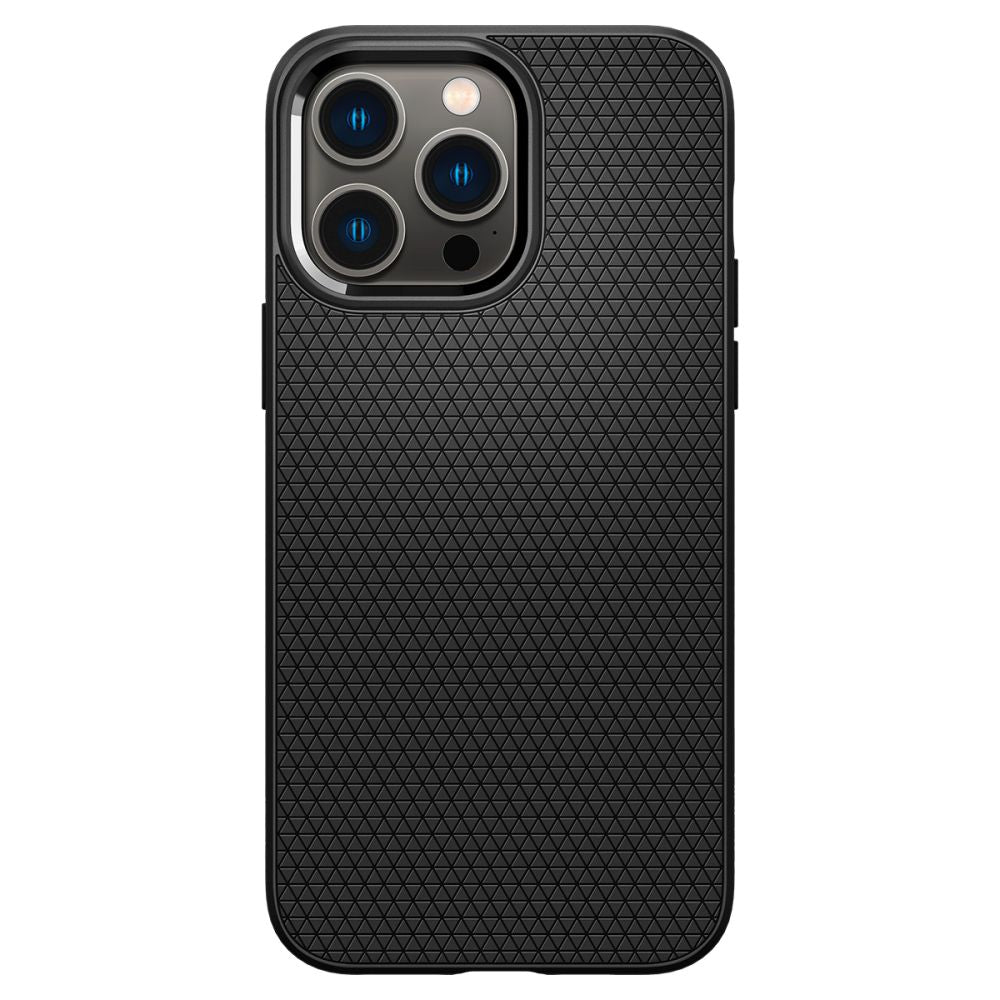 Futrola za Apple iPhone 14 Pro Max, Spigen, Liquid Air Matte, Crna ACS04813